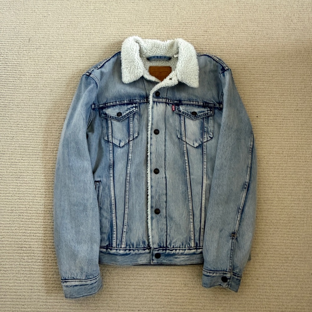 Levis Sherpa Denim Jacket